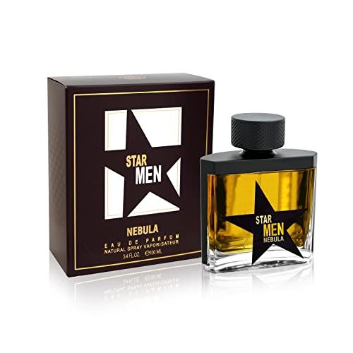 Fragrance World - Star Men Nebula Edp 100ml Perfumes for Men Amber Woody Fragrance for Men Exclusive I Luxury Niche Perfume Made in UAE