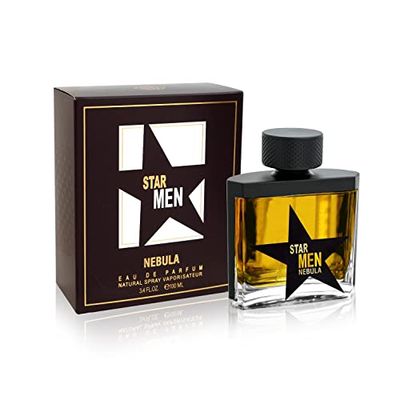 Fragrance World - Star Men Nebula Edp 100ml Perfumes for Men Amber Woody Fragrance for Men Exclusive I Luxury Niche Perfume Made in UAE