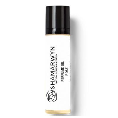 Rose Perfume Oil, Natural Organic, Botanical Fragrance, Pure Essential Oil Blend, Roll-On 10ml