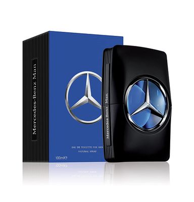 Mercedes-Benz Man - Elegant Fragrance With Sensual, Floral, Woody Notes - Mesmerize The Senses With Original Luxury Mens Eau De Toilette Spray - Endless Day Through Night Scent Payoff - 3.4 Oz