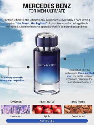 Mercedes-Benz Ultimate for Men - 4 oz EDP Spray