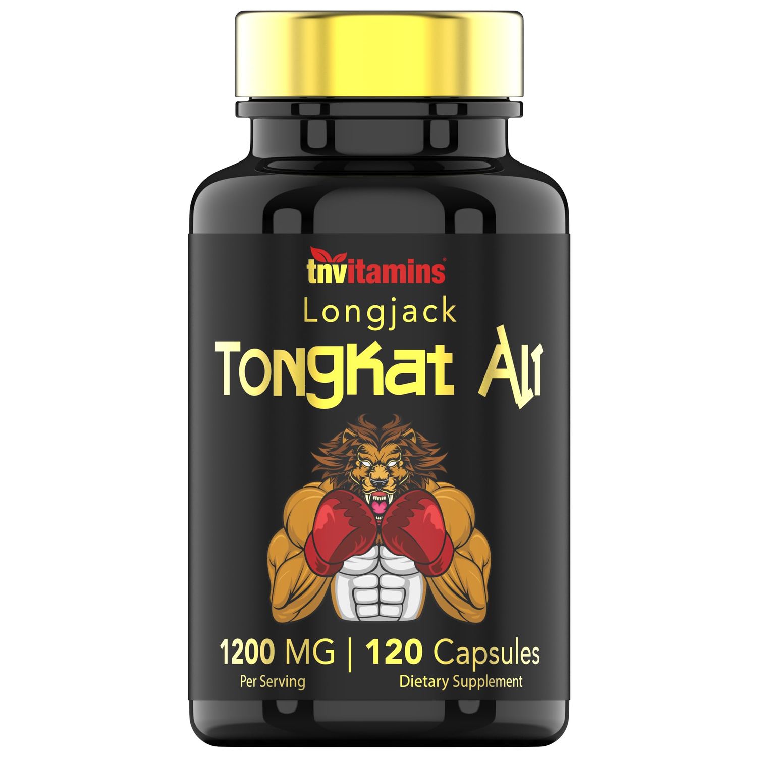 Tongkat Ali for Men 1200 mg x 120 Capsules Also Known As Longjack Root 100 All-Natural Ultra Potent Tongkat Ali Supplement Energy, Power, Strength, Athletic Performance, Sports Nutrition