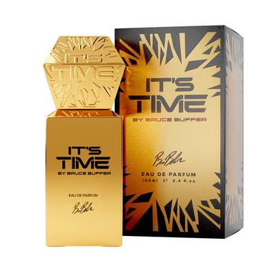 IT&#39;S TIME By Bruce Buffer Eau de Parfum For Men 3.4 fl. oz
