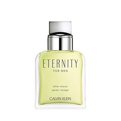 Calvin Klein Eternity for Men After Shave - Notes of Bergamot, Geranium, Sandalwood Amber - 3.4 fl oz