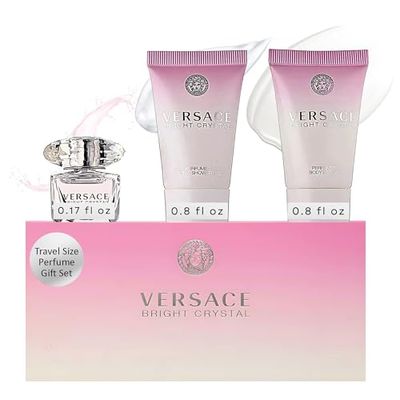 Versace Bright Crystal 3-Piece Miniature Set