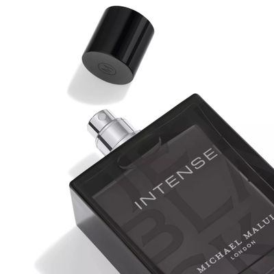 Michael Malul Jet Black Intense Eau de Parfum for Men - 100ml 3.4oz