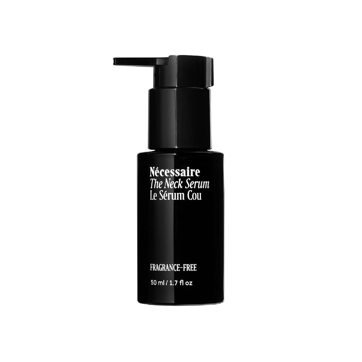 Ncessaire The Neck Serum. Fragrance-Free. 5 Peptides for Tech Neck Aged Neck. Skin Feels Firm, Looks Lifted. Hypoallergenic. Dermatologist-Tested. 50 ml