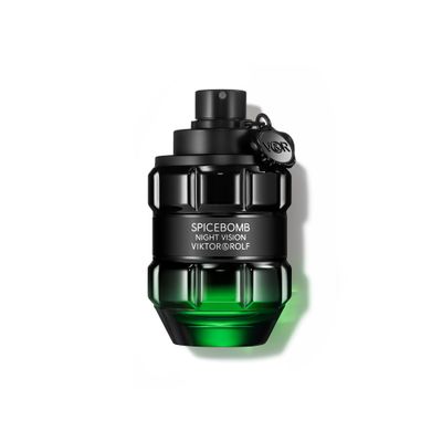 ViktorRolf - Spicebomb Nightvision Eau de Toilette - Warm, Spicy Fresh - Cologne for Men - With Notes of Bergamot Citrus, Black Spices Rosemary - 3 Fl Oz