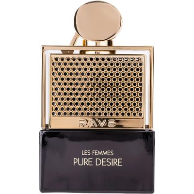 Lattafa Rave Pure Desire Gold for Women Eau de Parfum Spray, 3.4 Ounce