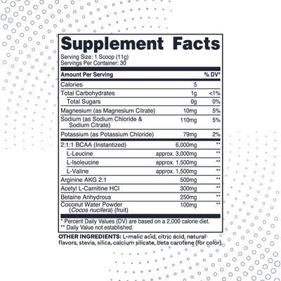 Ultra Clean Vegan BCAA Powder Electrolytes (Peach Mango 6G) 211 Sugar-FreeNo Sucralose BCAAs Amino Acids Supplement for WomenMen - Best BCAA Vegan Amino Acids After Post Workout Recovery Drink