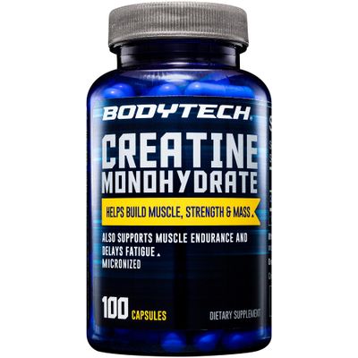 BodyTech Creatine Monohydrate (100 Capsules)