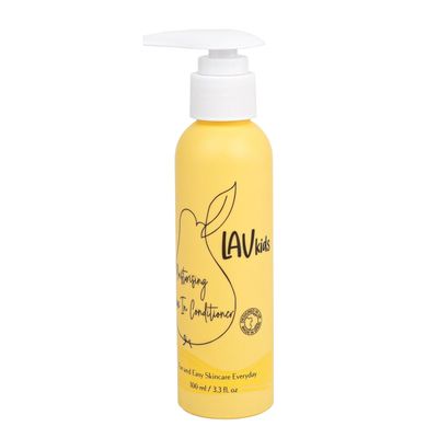 LAV KIDS Leave-In Conditioner for Soft Hair, Easy Brushing, Natural Shine, Algae Extract, Smoothing, Hydration Lock-In, Pear Fragrance, 100ml