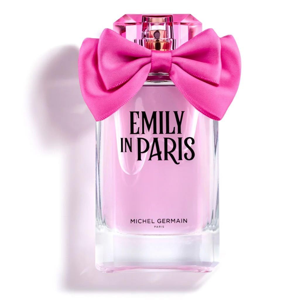 Michel Germain Emily in Paris Eau de Parfum Fragrance Spray, Floral Woody Scent, Top Notes of Seductive Neroli, French Pear, Wild Black Currant Burgundy, Romantic Dreamy Gift for Women, 3.4 Fl Oz