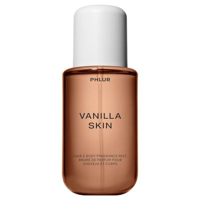 PHLUR Vanilla Skin Body Mist - Hair Body Mist for Women Men Fragrance - Vanilla Body Spray with Pink Pepper, Cashmere Wood Sandalwood (8 Fl Oz)