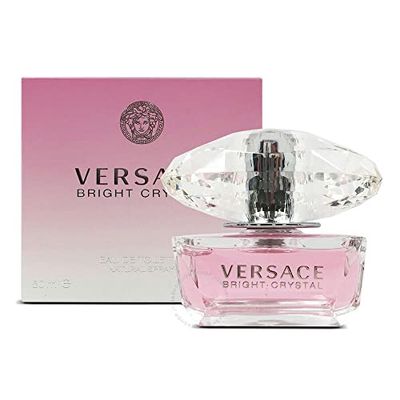 Versace Bright Crystal Eau De Toilette Spray 1.7 Ounce 50 Ml for Women By 1.7 Fl Ounce