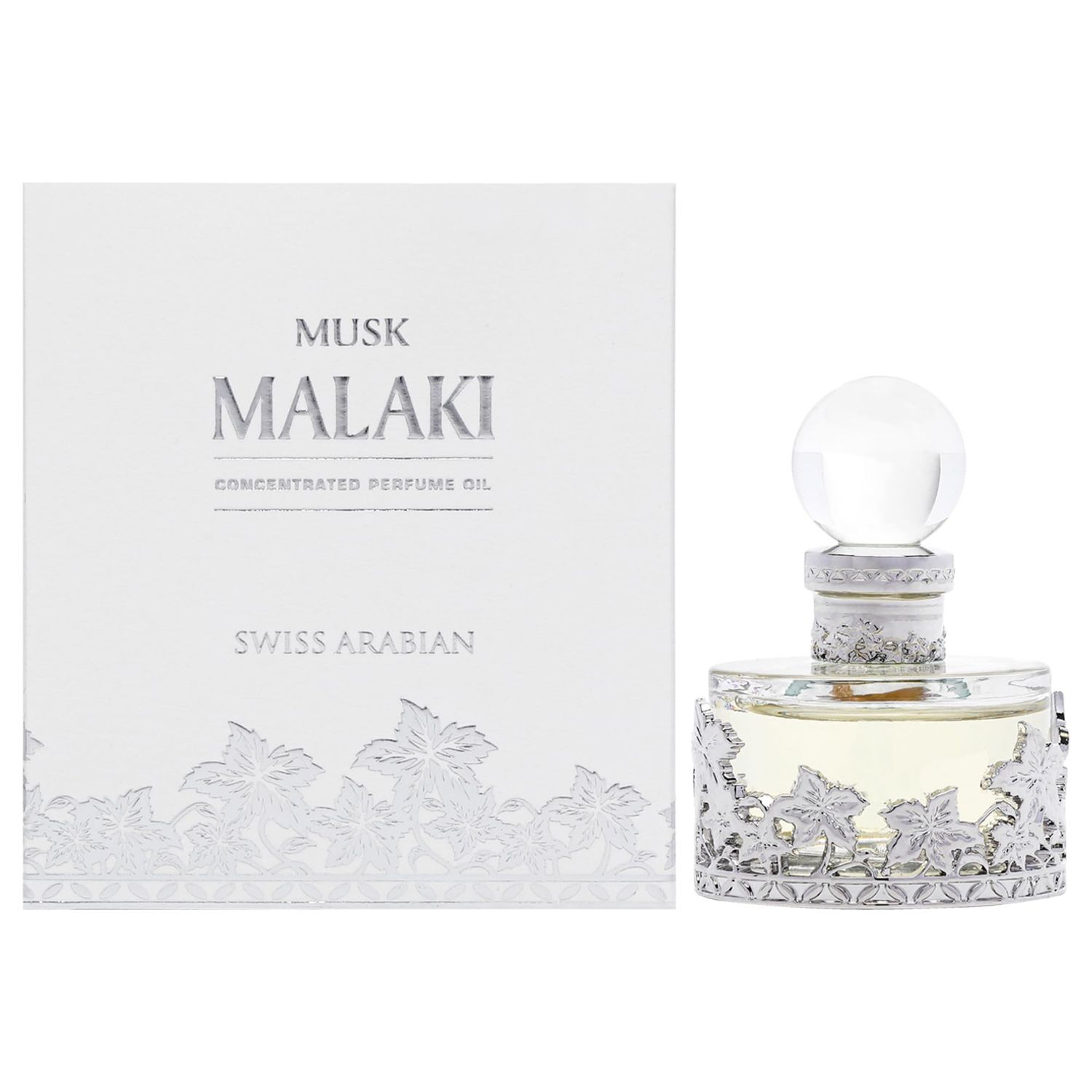 Swiss Arabian Musk Malaki - Luxury Products From Dubai - Long Lasting, Addictive Personal Perfume Oil Fragrance - A Seductive Signature Aroma - 1 Oz