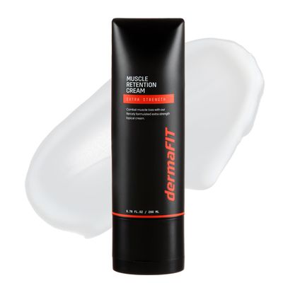 dermaFIT Extra Strength Muscle Maintenance Cream, Post Workout Recovery Strength, Double-Enhanced Effect of Muscle Loss Prevention, 200ml, No Artificial Fragrance Topical Analgesic for Muscle