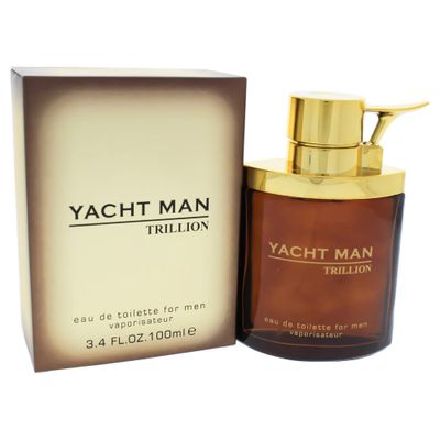 Myrurgia Yacht man trillion for men - 3.4 Ounce edt spray, 3.4 Ounce