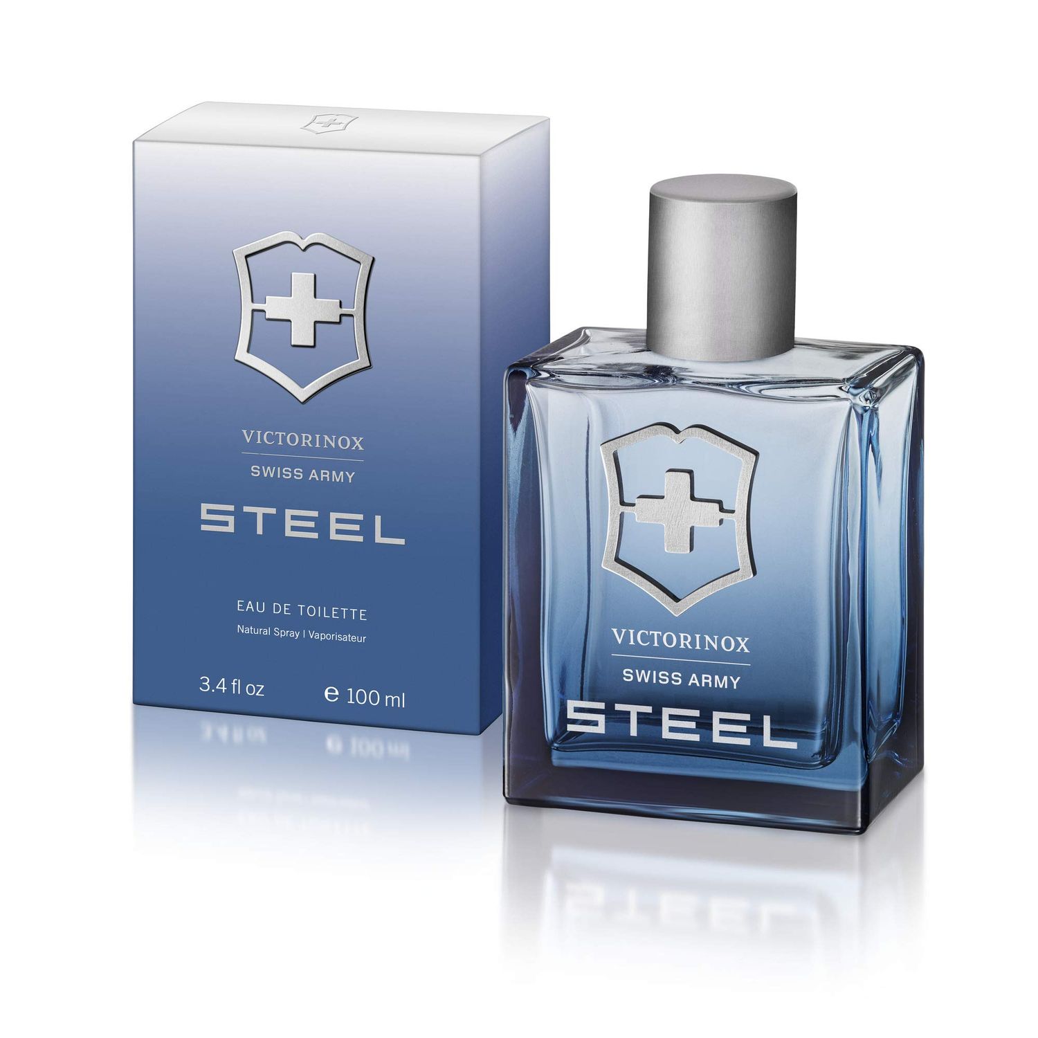 Victorinox Swiss Army Steel Men 3.4 oz EDT Spray