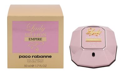 Paco Rabanne Lady Million Empire Fragrance For Women - Floral And Fruity Scent - Notes Of Magnolia And Orange Blossom - Lasting Aroma - Seductive And Classy - Deliciously Sweet - Edp Spray - 1.7 Oz