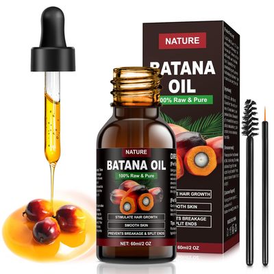 XLFWSN Batana Oil for Hair Growth - Organic Batana Oil for Hair Growth All Types from Honduras, Hair Growth Oils for Growth TreatmentEnhances Radiance Nourishment Hair Oil-3H7
