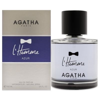 Agatha LHomme Azur EDP Spray Men 3.4 oz