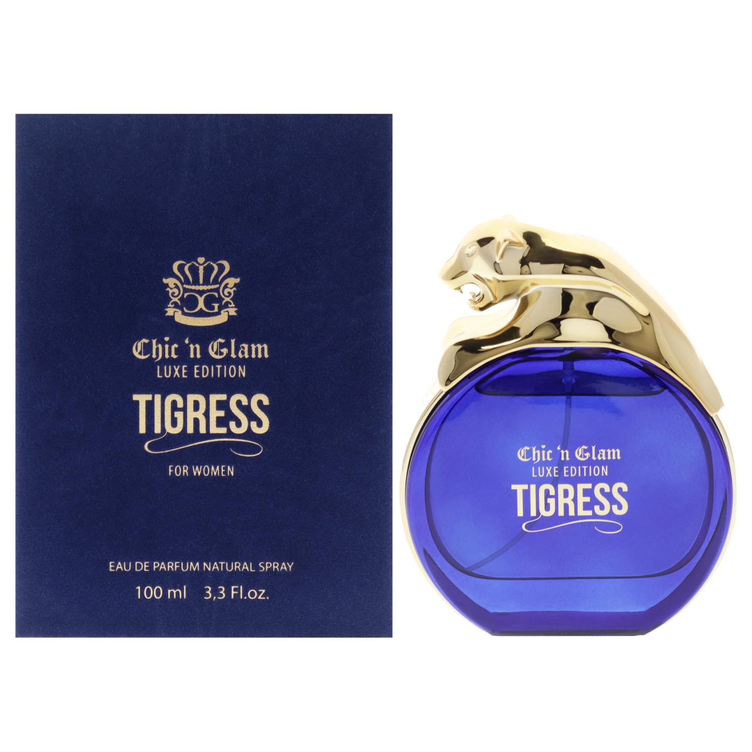 Chic N Glam Tigress - Luxe Edition for Women - 3.3 oz EDP Spray