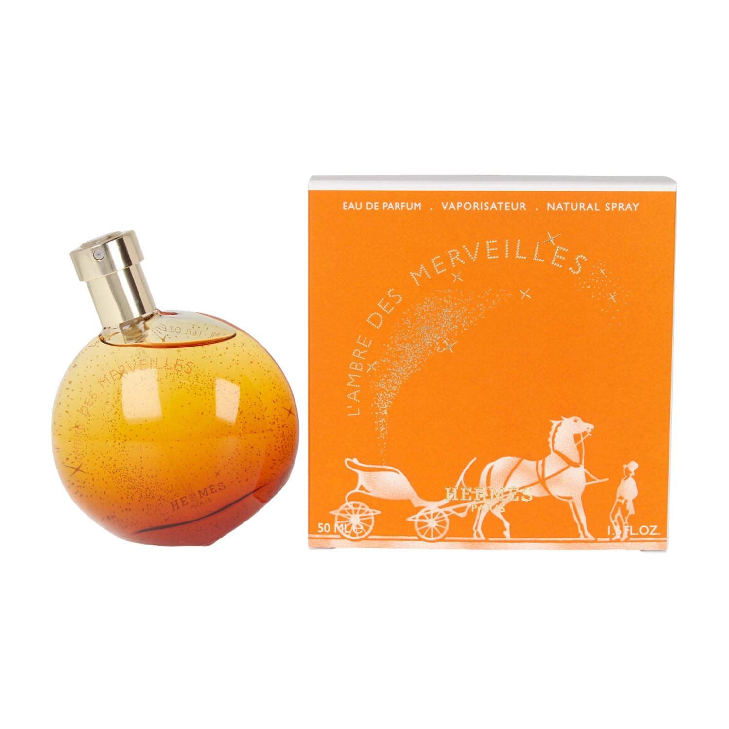 L&#39;AMBRE DES MERVEILLES by Hermes, EAU DE PARFUM SPRAY 1.6 OZ