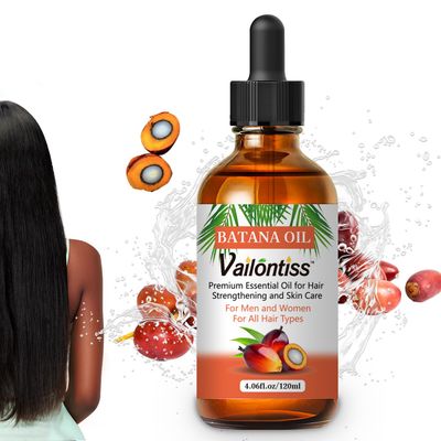 Batana Oil, Scalp Hair Strengthening Oil, Batana Oil for Hair Growth, Dandruff Removal and Hair Strengthening for All Hair Types(Batana Oil, 4 Fl Oz)