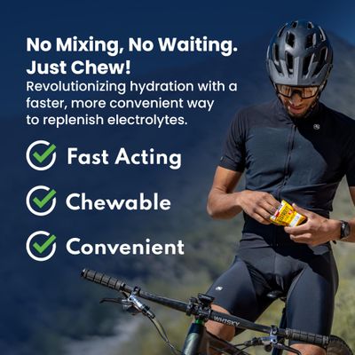 SaltStick Chewable Electrolyte Tablets - 120 Count Variety Pack - Electrolyte Chews, Salt Chews for Runners, Sports Nutrition Hydration - 12 Packets of 10 Tablets Each