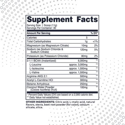 Type Zero Ultra Clean Vegan BCAA Powder Electrolytes (Hawaiian Punch 6G) 211 Sugar-FreeNo Sucralose BCAAs Amino Acids Supplement for WomenMen - Best BCAA Vegan Amino Acids After Workout Drink