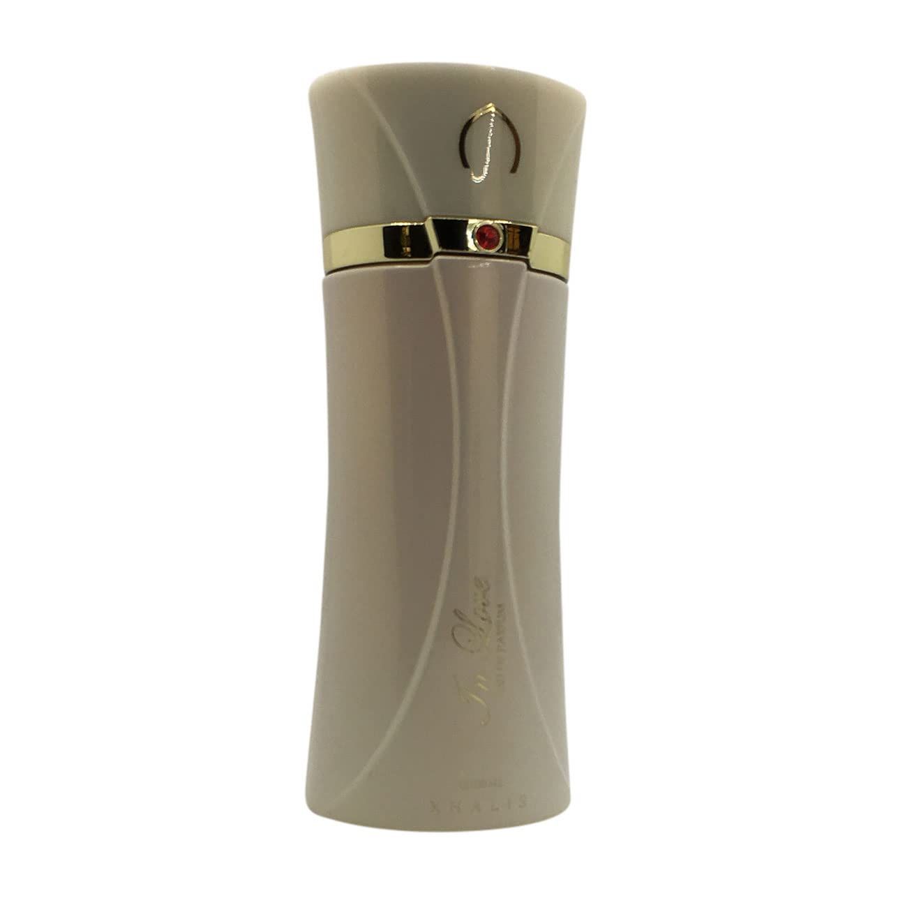 IN LOVE for Women, an Oriental Woody Perfume with Cranberries, Rose, Violet, Cocoa, Wood, Sandalwood and Vanilla Accords 3.4 Oz