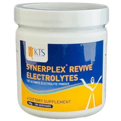 Synerplex Revive Electrolyte Powder is The Best and Most Complete Electrolyte Formula Available. Helps Hydrate, detoxify, and Reduce cramping