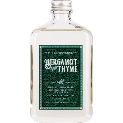 Pre de Provence Bergamot Thyme Men&#39;s Fragrance Collection, Hair Body Wash, 250 ML