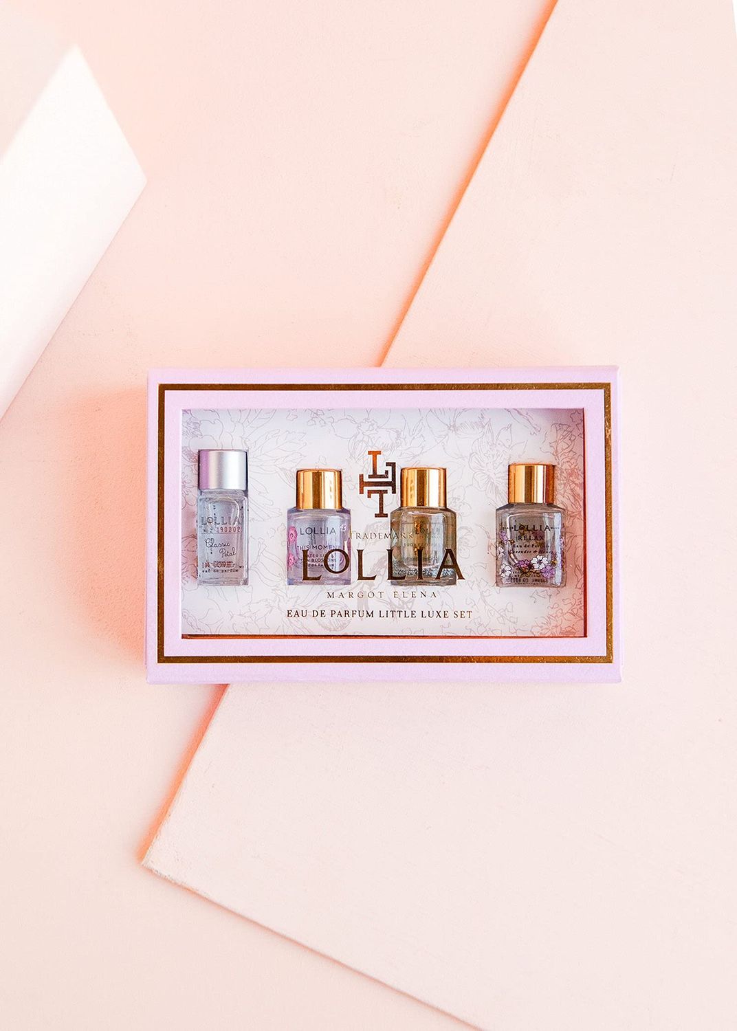 Lollia Little Luxe Eau de Parfum Bundle A Beautifully Captivating Perfume Sophisticated, Modern Scent Featuring Blushing Fragrance Notes