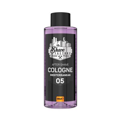 the shave factory After Shave Cologne Series (05 Mediterranean, 500ml (16.9 fl. oz))