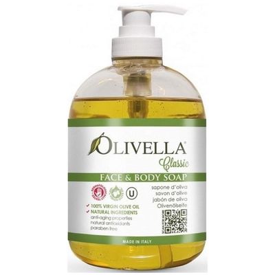Olivella Liquid Soap - Raw Fragrance Free 16.9 Oz