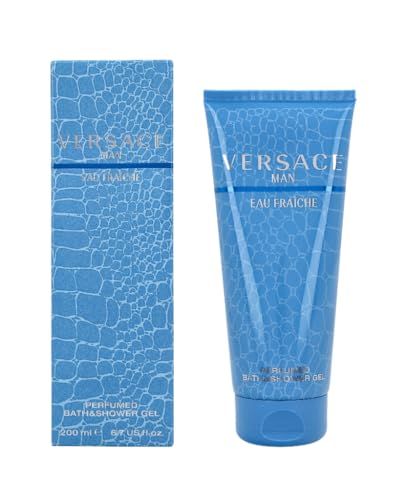 Versace Man Eau Fraiche by Versace for Men 6.7 oz Perfumed Bath Shower Gel