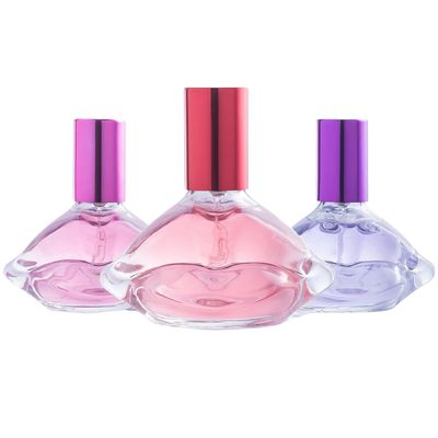 SCENTED THINGS Angel Face Perfume Set for Teen Girls, Body Spray Perfume for Kids, Girls 10-12 Teenage, Fashion Collection Girl Gift Set, 3 Kissing Lips-Shaped Perfumes