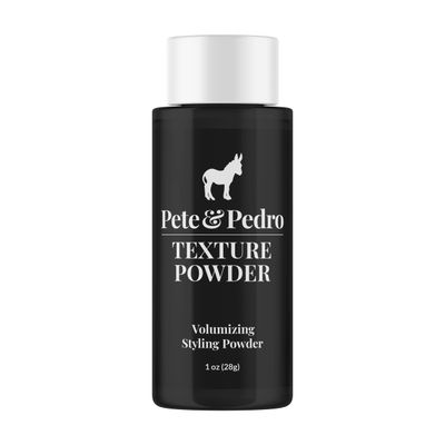 Pete Pedro TEXTURE POWDER - Texturizing and Volumizing Styling Powder For Men Women Adds Mega Volume Texture, Matte Finish, Root Lifting Restyleable Hold As Seen on Shark Tank, 1 oz.