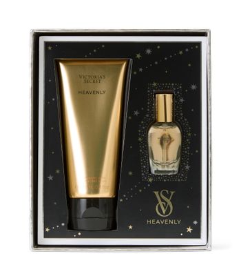 Victoria&#39;s Secret Heavenly Mini Fragrance Duo Gift Set, Eau de Parfum Travel Lotion