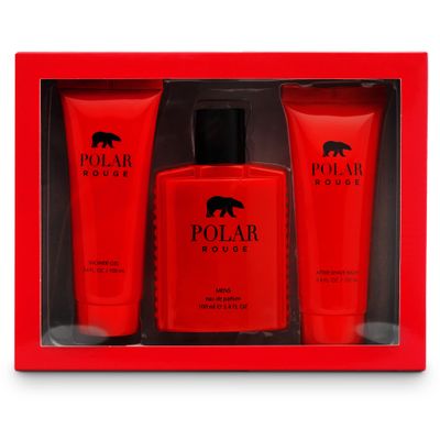 Sandora Fragrances Mens Cologne Gift Set - INSPIRED by PL&#39;S RED Cologne For Men - Ginger, Clary Sage, Rich Woods - Perfume, After Shave, Shower Gel - (3.4 fl oz 100 ml each)