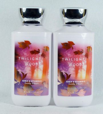 Retired Fragrance - Bath Body Works Signature Collection Twilight Woods Body Lotion 8oz236ml 2 pack