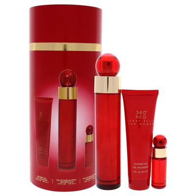 Perry Ellis 360 Red for Women Gift Set