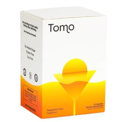 Tomo Post Celebration Relief Hydration Powder Recover with Electrolytes, DHM, and B12 DHM Supplement and Travel Essential Dehydration Aid