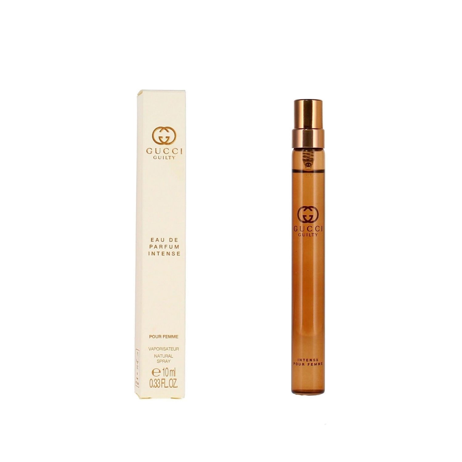 Gucci Guilty Pour Femme Intense Perfume for Women Mini EDP Travel Spray 0.33 Ounce