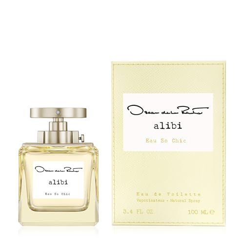Oscar de la Renta Alibi Eau So Chic Eau de Toilette Perfume Spray for Women, 3.4 Fl. Oz