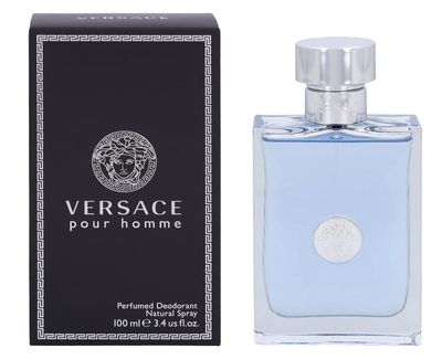 Versace Pour Homme for Men 3.4 oz Perfumed Deodorant Spray