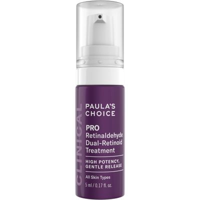 Paulas Choice Pro Retinaldehyde Dual-Retinoid Advanced Treatment, High Potency Anti-Aging Serum for Breakout-Prone Skin, Radiance Rough, Bumpy Texture, Fragrance-Free, 0.17 Fl. Oz.