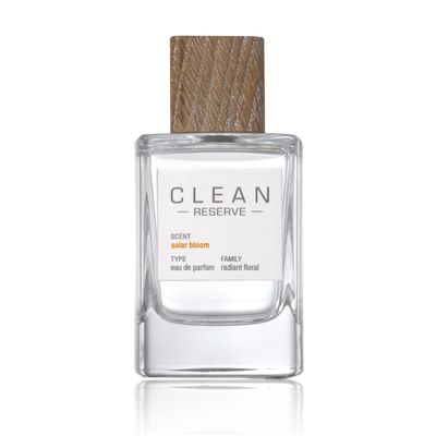 CLEAN RESERVE Solar Bloom Eau de Parfum, Eco-Conscious Sustainable Spray Fragrance, Vegan, Phthalate-Free, Paraben-Free